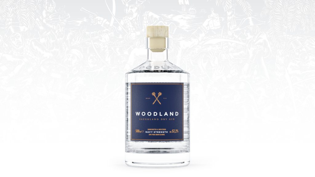 Woodland Sauerland Dry Gin Handcrafted And Unfiltered Made In Germany